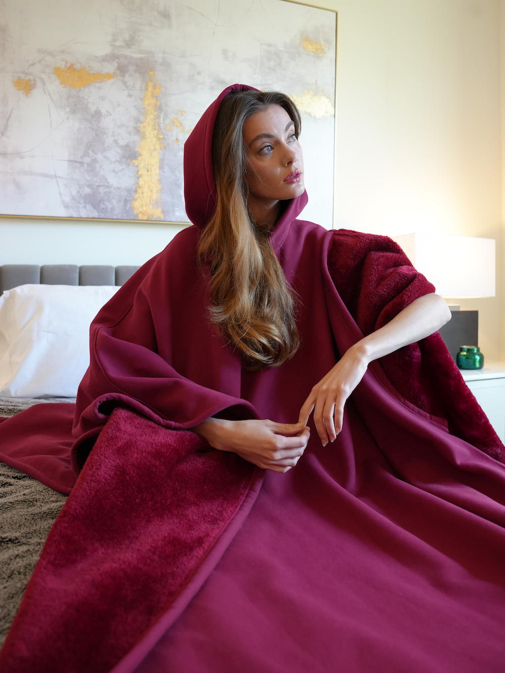 🔥JingYue™ 2025 New Hoodie blanket-Big Size Cloak Tops