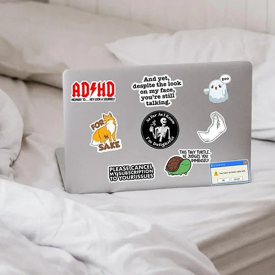 🔥🔥Set of 130 Pcs Funny Saying Stickers
