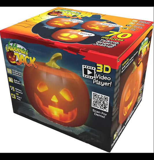 ✨2025All Saints 🎃 Jabberin' Jack Talking Pumpkin👻