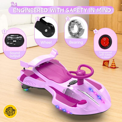 🔥JingYue™ 2025 New Hot Sales-49% OFF🎁2-in-1 12V Electric Kick Scooter Ride-On Toy